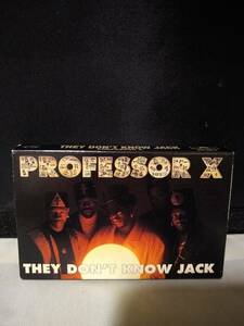 T6134　カセットテープ　Professor X They Don't Know Jack