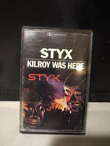 T6155　カセットテープ　Styx Kilroy Was Here