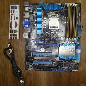 マザー+CPU+メモリ　マザーボード：ASUS　P8Z77-V　LGA1155　CPU：i7-3770S　メモリ：2GB×4枚　8GB　中古