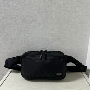 【再値下げ】【新品】定価17,600円　PORTER FLASH ポーター フラッシュ ボディバッグ　ブラック　黒　689-05942 ウエストバッグ