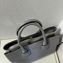 【再値下げ】【新品同様】フルラ FURLA 2way トートバッグ　ALBA M アルバ　M グレー　レザー　ショルダーバッグ_画像3