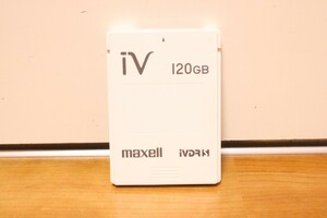 maxell マクセル iVDR 120GB カセットハードディスク M-VDRS120G.A　中古品②