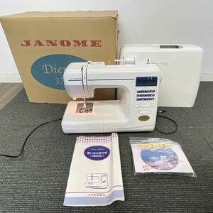 M479-K46-948 JANOME ジャノメ / Diennu 3700 / Model 840型 / コンピュータミシン / 箱・取扱説明書付き / 通電確認・針動作OK ⑦