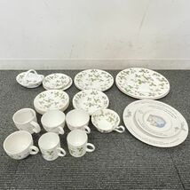 M468-K42-1257 WEDGWOOD ウェッジウッド / 食器 20点以上 セット / 皿 直径約14-27cm / カップ 口径約6.5-10cm 高さ約6-7.5cm ⑦_画像1