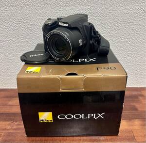 美品 Nikon COOLPIX P90 ニコン デジタルカメラ デジカメ デジタル一眼 箱付き