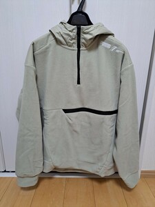 【新品タグ付き】プーマ/PUMAフリース×PEコンビアノラックパーカーSサイズ プルオーバー