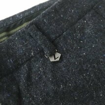 美品 Z Zegna エルメネジルドゼニア ネップ入りウール スリム イージーパンツ ネイビー 紺 46 JP:M ジョガー【相場価格￥66,000-】_画像6