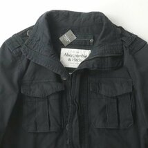 新品タグ付き アバクロンビー＆フィッチ SENTINEL JACKET ヴィンテージ加工 コットンツイル センチネルジャケット 紺 L(JP:XL)_画像2