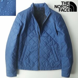 極美品 THE NORTH FACE ノースフェイス NY81801Z M POLLY DOME JACKET Excelloft キルティングジャケット ブルー 青 S 中綿入り