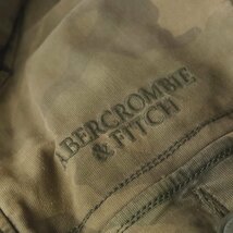 美品 アバクロ ABERCROMBIE＆FITCH WILCOX JACKET ヴィンテージ加工 ミリタリーパーカ カモフラ柄 L 裏ボア 並行輸入【相場価格￥47,250-】_画像5