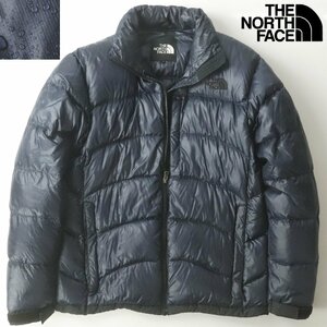 美品 THE NORTH FACE ノースフェイス ND91322 ACONCAGUA JACKET アコンカグア ダウンジャケット ネイビー 紺 M【定価￥31,350-】