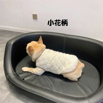 くま柄BタイプXXLサイズ◆【ラスト2枚】犬服 中型犬用 ベスト くま ベア 防寒着 ドッグウェア アウター ペットグッズ 新作 フレブル 新品_画像7