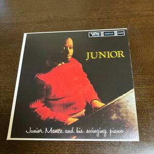 紙ジャケ　verve ジュニア・マンス・トリオ　junior 名盤