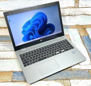 HP ProBook 650 G5/intel Core i5-8265U 1.6GHz /メモリ8GB /M.2SSD512GB/Win11