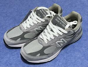 ニューバランス new balance MR993GL 993 Made in USA USA製 アメリカ製 スニーカー グレー 灰色 新品未使用品 27.5cm