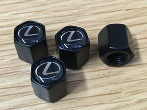  Lexus air valve cap black LEXUS LS LX GS NX CT f air valve cap wheel cap Lexus LC RCF RC LFA