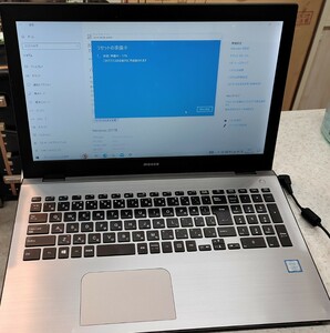 １円スタート　intel core i7-7500U メモリ8GB SSD250GB　windows10　初期化済み　MB-H570BN ジャンク