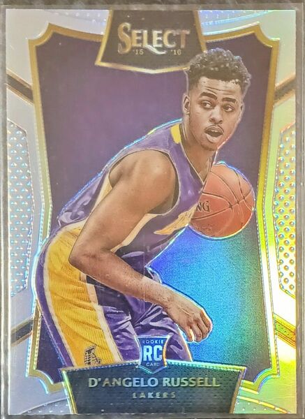 D'Angelo Russell rc silver prizm NBA カード 