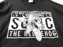 【SEGA】COSPA × SONIC THE HEDGEHOG スウェット Tシャツ セガ メガドライブ セガサターン ドリームキャスト ソニックザヘッジホッグ_画像3