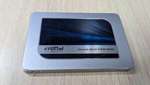 Crusial CT500MX500SSD1 500GB 2.5インチSSD 152時間 74回 E7B9