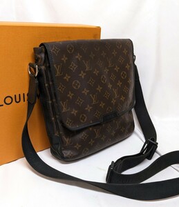 LOUIS VUITTON　ルイヴィトン　バスMM　ショルダーバッグ　モノグラム　マカサー　ショルダーバッグ