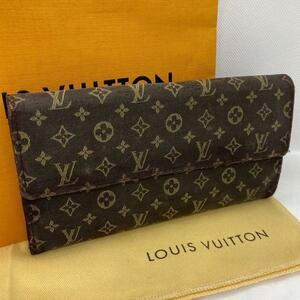 R122 LOUIS VUITTON ルイヴィトン モノグラム フラップ 長財布 ウォレット 小物 カードケース カード入れ お札入れ 小銭入れ