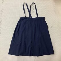 I332/Y (中古) 福島県 二本松市立 第三中学校 女子制服2点 /大きめ/特大/3L/W83/合服セーラー/夏スカート/タイ/KUNIOKA/夏服/合服/学生服_画像7