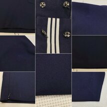 O474/(中古)兵庫方面 女子制服2点 /校名不明/M/W68/丈63.5/車ヒダ28本/白3本/冬セーラー/冬スカート/NIKKE/冬用/冬服/紺/中学/高校/学生服_画像5