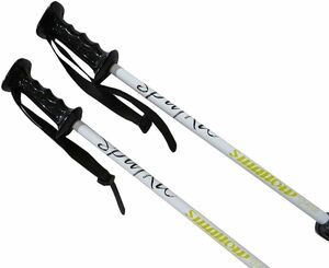 SWALLOW スキー伸縮ストック ストック スキーポール/SPAKRLE/WHT/100-125cm対応