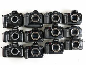 6 12点まとめ Canon Nikon MINOLTA EOS-1n F4S α-7 他 AF AF一眼 一眼レフカメラ まとめ まとめて 大量セット