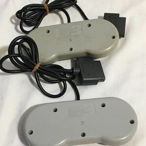 任天堂 スーパーファミコン コントローラー ２個 動作確認済 ⑨の画像3