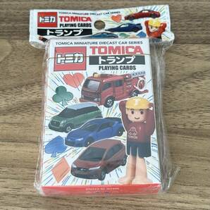 【新品・未開封】トミカ トランプ 消防車 パトロールカー お部屋遊び カードゲーム タカラトミーの画像1