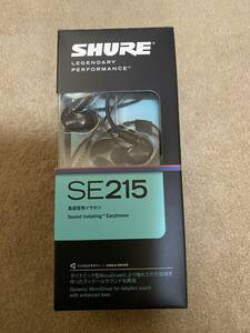 SHURE SE215 使用済み