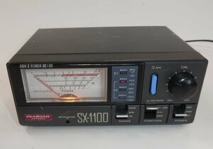 DIAMOND SX-1100 第一電波工業 1，8～1300MHｚ　SWR&POWER METER　中古