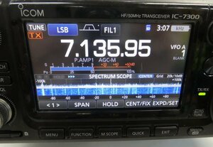 ICOM アイコム IC-7300 100W HF+50MHz SSB/CW/RTTY/AM/FM　トランシーバー　中古