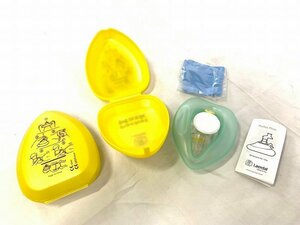 【新品】☆Laerdal ポケットマスク 心肺蘇生 人工呼吸器用マスク 2個 (コンパクト) ☆MA18RK-W#24