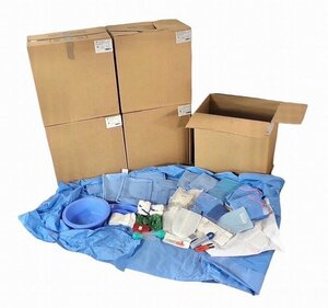 [ new goods ]* surgical pack 3 set entering ×5 box medical care tool pack AVID MEDICAL USMA004-02 (220/260) *BL1CK-W#23