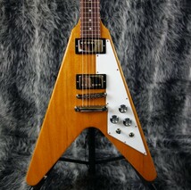 Gibson Flying V Antique Natural ギブソン フライングV フライング V エレキギター ギター アンティークナチュラル ロック ロックギター_画像1