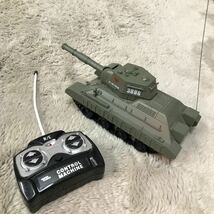 A01081 ラジコン バトルタンク RC BATTLE TANK 戦車 戦闘車 装備 ラジコン 玩具_画像2