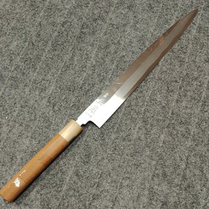 A012610 1円〜 中古 正本 柳刃包丁 正本総本店 刃渡り 約290mm 包丁 ナイフ キッチン用品 和包丁