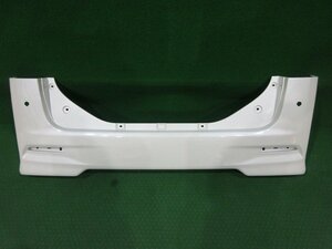 良品★ タントカスタム LA600S/LA610S 純正 リアバンパー 52159-B2740 W24 パールホワイトⅢ ●ソナー穴:有