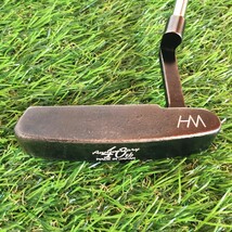 ヒロマツモト★ハンドメイド パター 40th Anniversary 34インチ ヒロユキ・マツモト 高級 地クラブ hand made putter_画像3