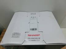 moe/2056450/0128/シャープ SHARP 水なし自動調理鍋 HEALSiO KN-HW24G-W(ホワイト系）/メーカー保証残有り/未使用品_画像2