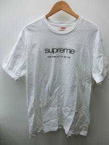 ite/376485/0107/supreme シュプリーム/20ss shopTee/Tシャツ/ホワイト/サイズL