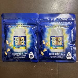SUNTORY サントリー　DHA&EPA セサミンEX 120粒　2袋