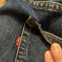 オリジナル　リーバイス　517 BIGE ビッグE w38 デニムパンツ　Levi’s vintage シングル　66前期　66シングルインディゴ 濃い目　濃紺_画像5