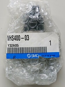 未使用品 SMC 残圧抜き3ポート弁 VHS400-3 バルブ
