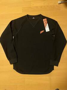 HYOD STU748 WIND BLOCK WAFFLE SHIRTS ヒョウドウ インナーワッフルシャツ BLACK LLサイズ 新品 黒　送料無料