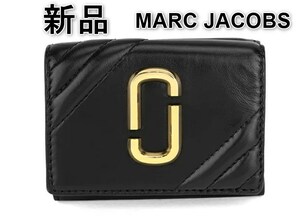 [新品][送料込] マークジェイコブス 3つ折り財布 S129L01FA21 001 ザ グラムショット MARC JACOBS