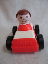 即決★FISHER PRICE TOYS フィッシャープライス　ヴィンテージ☆車　女の子ドール_画像2